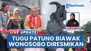 Patung Biawak Wonosobo Diresmikan! Lengkap Taman & Fasilitas Pendukung, Bupati Afif: Mimpi Bersama