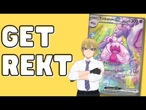 Mew Vmax vs Tinkaton EX - Pokemon Live gameplay