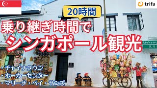 乗り継ぎ20時間でシンガポール観光!蒸し暑さに耐えつつ1人で街歩き・ホーカーセンターでローカルフード・最後はラウンジでシャワーとお食事。無事に帰国と思ったら最後に大失敗!【海外eSIM】
