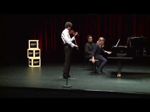 JULIAN WALDER / Menuhin Competition 2018, Senior first rounds - day 1