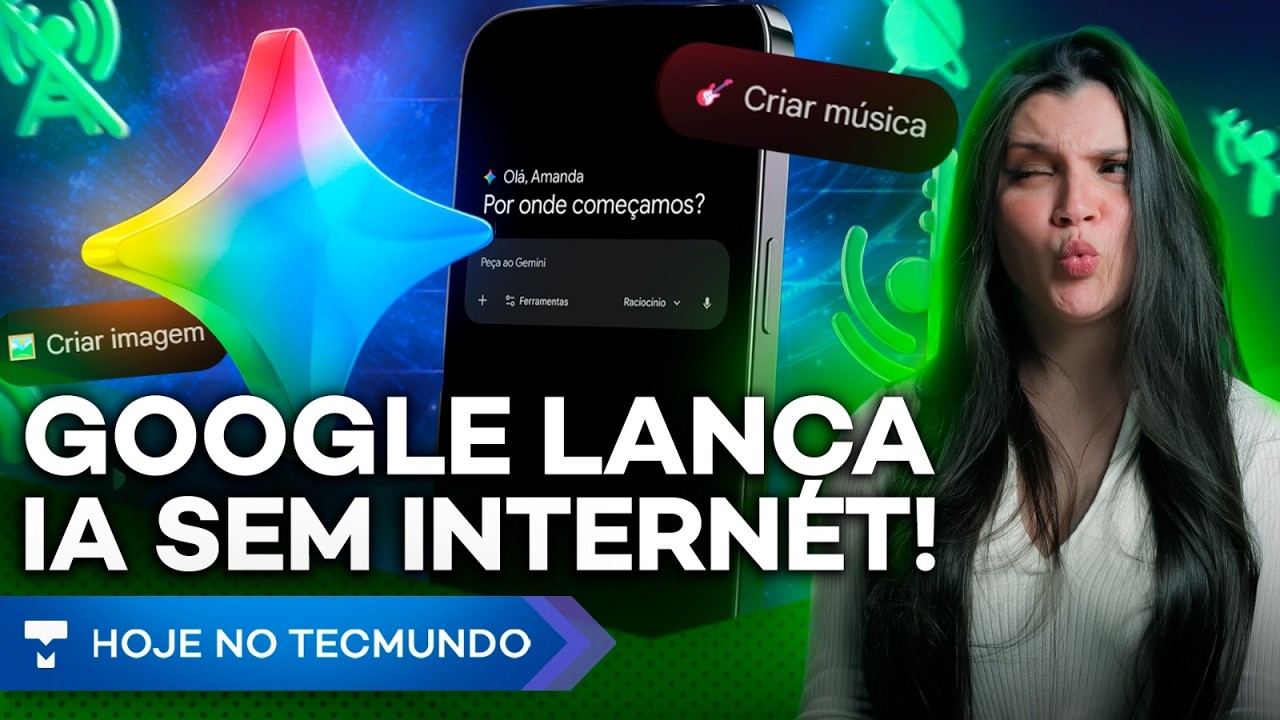 GOOGLE LANÇA IA OFFLINE DIRETO NO CELULAR! INSTAGRAM PAGO VEM AÍ?! IRÃ AMEAÇA DATA CENTER E SPACEX!