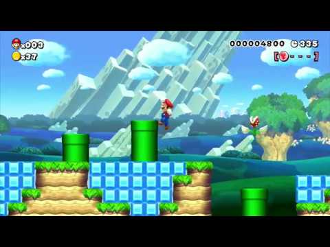 NSDBU World 4, Granita Glacier - Super Mario Maker