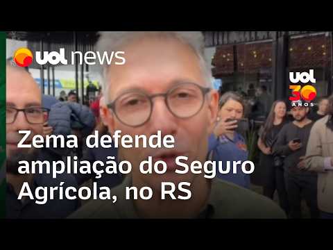 Zema defende ampliação do seguro agrícola em Feira do Agro no Rio Grande do Sul