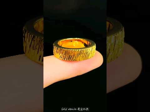 WOW THAT'S A PURE 24K GOLDEN RING MAKING PROCESS #diy #gold #shortvideo #ytshorts #shorts #viral