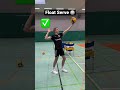 Volleyball Float Serve 🏐✅ #volleyball