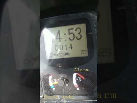 kobelco excavator 220 (C&G Code Alarm system)