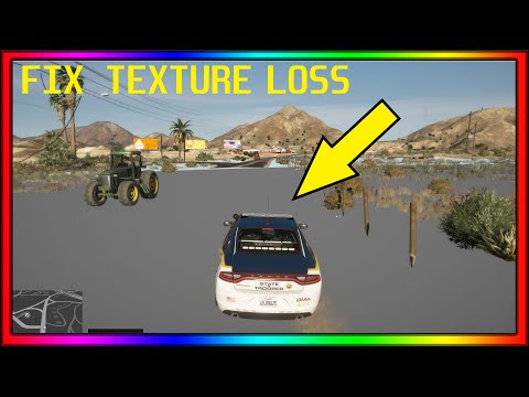 How to fix texture loss | better fps in GTA 5! [Roads & buildings disappearing fix]