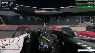 F126 Qatar TT(コース初走行)Practice2　1:24.700(-0.631