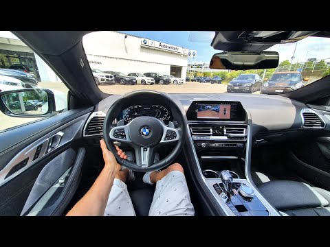 BMW 8 Series M850i Coupe xDrive 2022 Test Drive POV | 4K