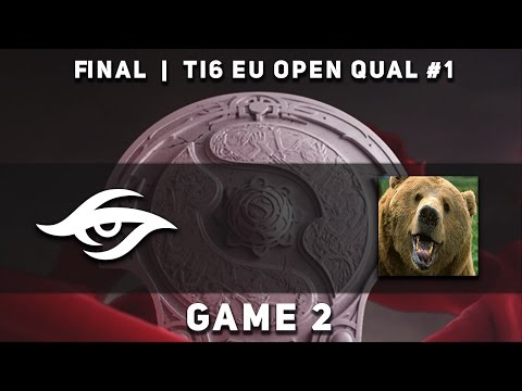 Secret vs. Danish Bears - Game 2, Final @ The International #6 Europe Open Qualifiers, Dota 2