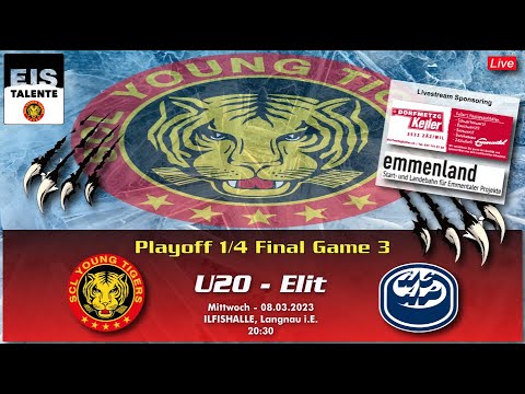 MS 22/23 - U20 Elit - Playoff 1/4 Final Game 3 - SCL Young Tigers vs HC Ambri Piotta