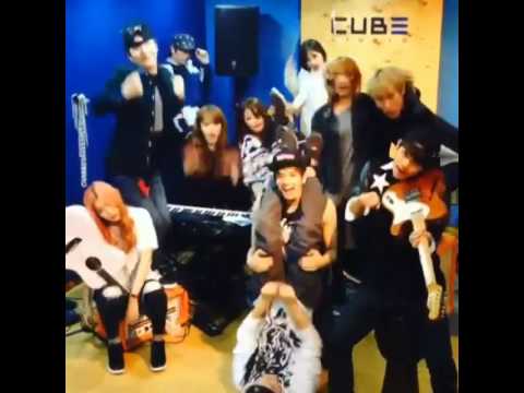 BTOB and 4Minute whatcha doin today