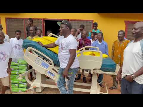AFRICODIA FOUNDATION DONATES HOSPITAL BEDS TO ANYABONI CHPS COMPOUND/CLINIC
