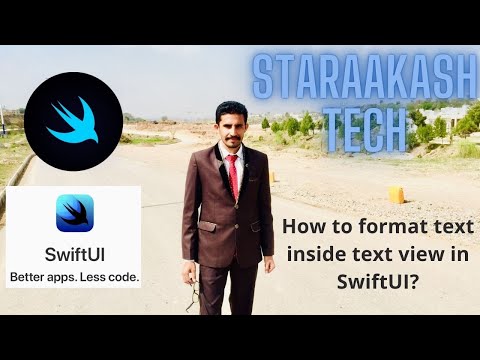 How to format text inside text view in SwiftUI?