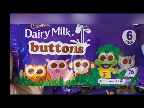 Cadbury Dairy Milk Buttons unpacking 👊@emilyhchannel3303