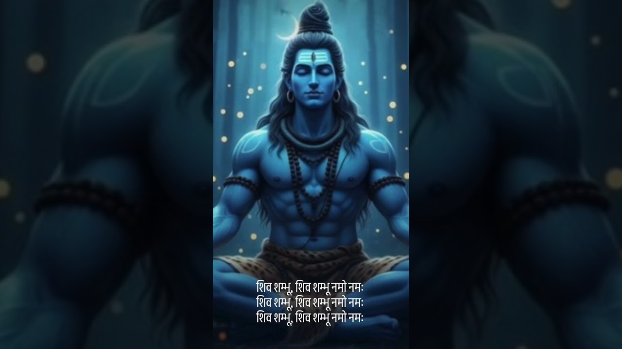 हर हर महादेव, शम्भू | hara hara mahādeva, śambhū | Maha Shivratri Special | Shiva Mantra | #shorts