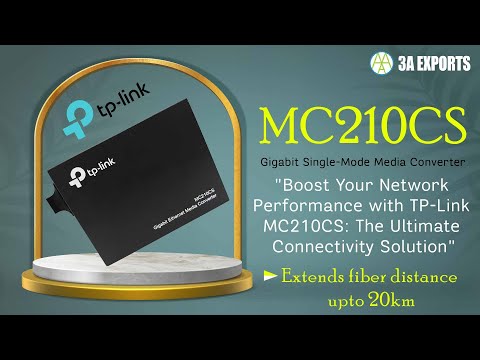 MC210CS Gigabit Single-Mode Media Converter