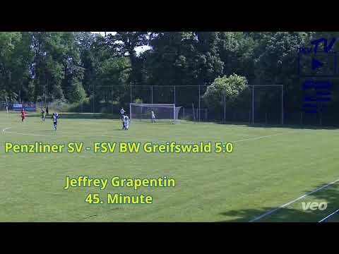 Highlights: Penzliner SV - FSV Blau-Weiß Greifswald 8:2 (5:0) - 24.Spieltag Landesliga Ost MV