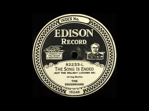 The Edisonians - The Song is Ended (But the Melody Lingers On) (1928)