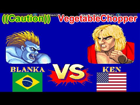 Street Fighter II': Champion Edition - ((Caution)) vs VegetableChopper FT5