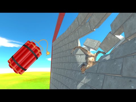 How Many Walls Can Unit Breaks with TNT? - Animal Revolt Battle Simulator