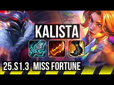 KALISTA & Camille vs MISS FORTUNE & Lulu (ADC) | KR Challenger | 25.S1.3