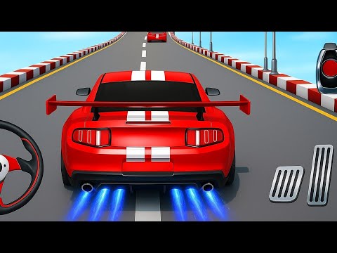 Mega Ramp Monster Car Racing 3D - Extreme Car Stunts - Android Gameplay