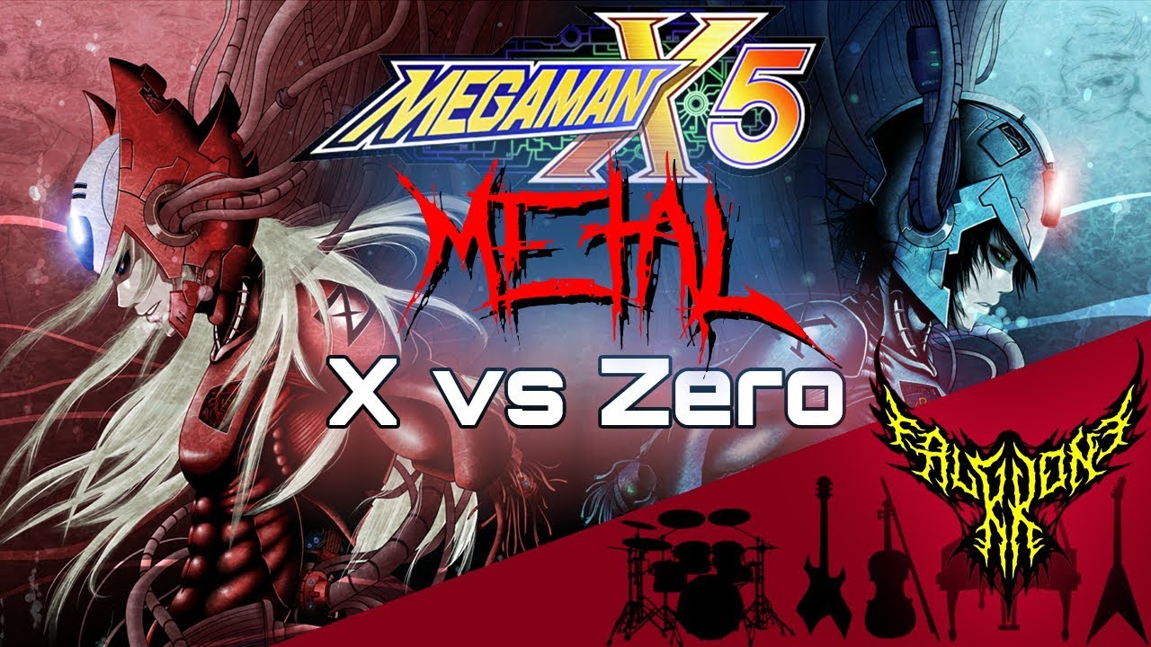 Megaman X5 - X vs Zero 【Intense Symphonic Metal Cover】