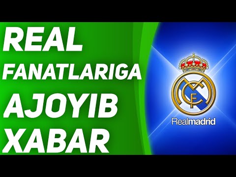 РЕАЛ ФАНАТЛАРИГА АЖОЙИБ ХАБАР