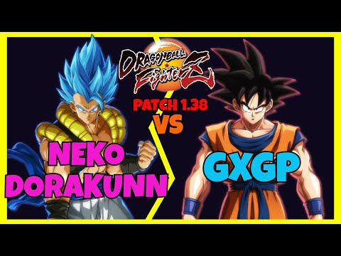 DBFZ - NEKODORAKUNN vs GXGP games (Gogeta Blue, Beerus, Janemba vs Z Broly, Gogeta Blue, Base Goku)