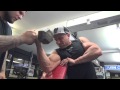 Exclusive: IFBB Pro Ryan Terry Olympia Arm Training Video