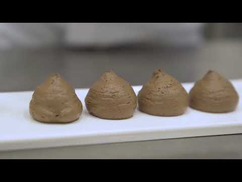 Plating inspiration: Callebaut Chocolate Mousse