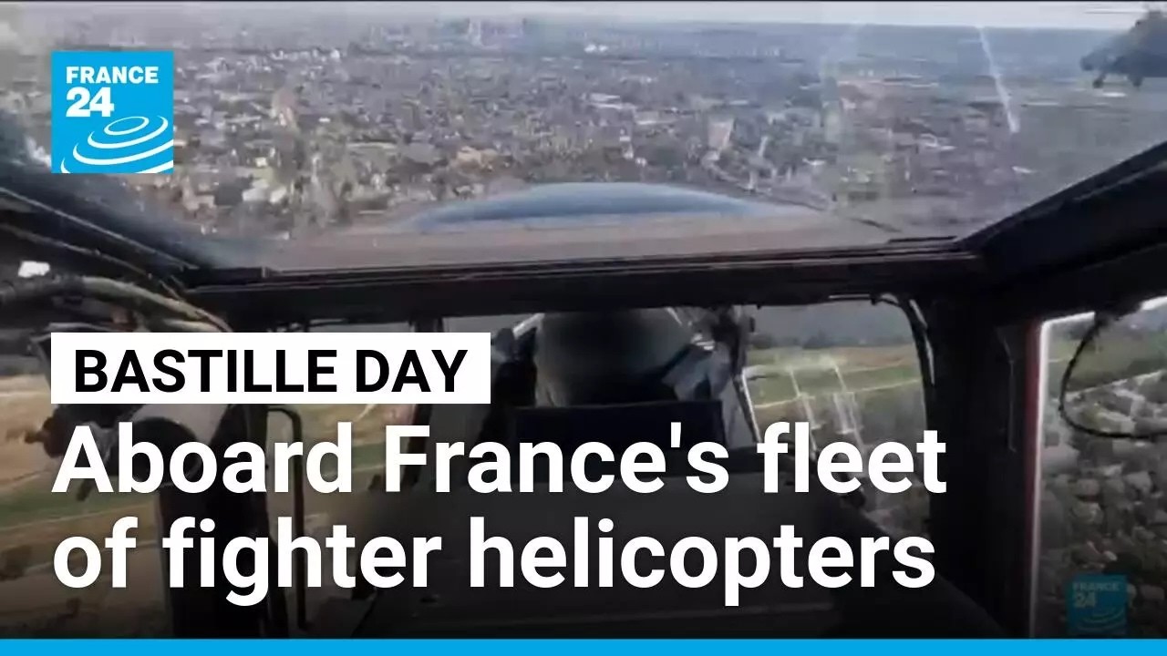 France deploys combat helicopters for Bastille Day parade after Middle East drone operations