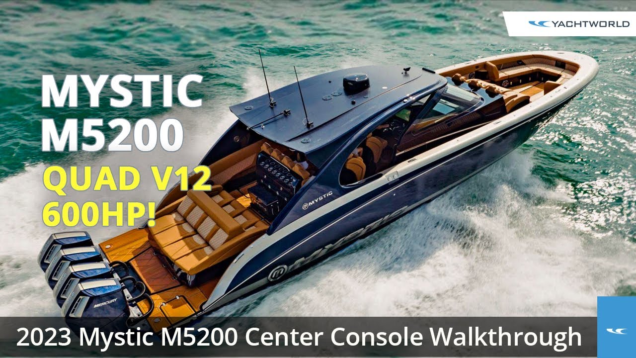 Mystic Powerboats M5200 Center Console: In-Depth Walkthrough