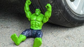 CRUSHING CRUNCHY & SOFT THINGS BY CAR! EXPERIMENT: CAR VS  INCREDIBLE HULK