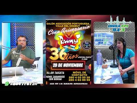 TODA LA ONDA !  - MIER 12/11/25 - Trelew Chubut