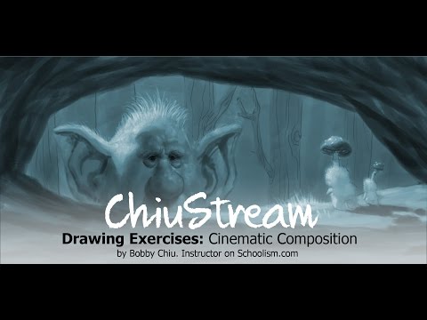 Drawing Exercises   Cinematic Composition