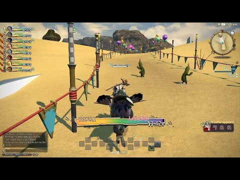 Ffxiv super sprint Chocobo racing