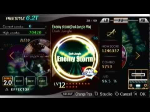 DJMAX Portable 3 - Enemy Storm (Dark Jungle Mix) by Paul Bazooka & CROOVE 6.2T SS