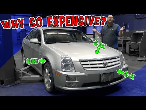 Why it costs a fortune to fix a car! I've never seen parts cost SO much in my 30 years as a mechanic