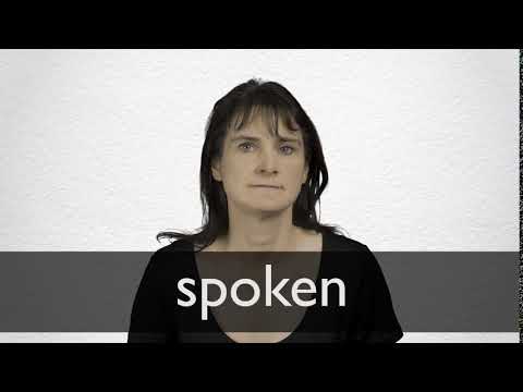 SPOKEN definition and meaning Collins English Dictionary SPOKEN definition and meaning Collins English Dictionary