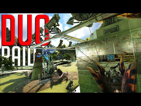 DUO Raiding Hidden Bases For INSANE LOOT - Ark Survival Evolved