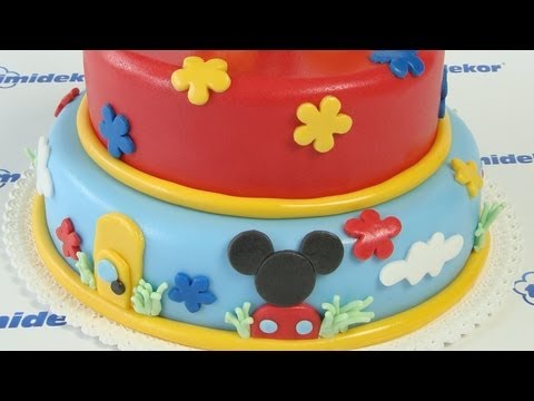 comment faire un gateau d'anniversaire mickey