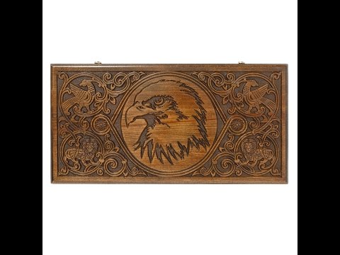 Миниатюра изображения товара Нарды Haleyan Орел Люкс / kh009