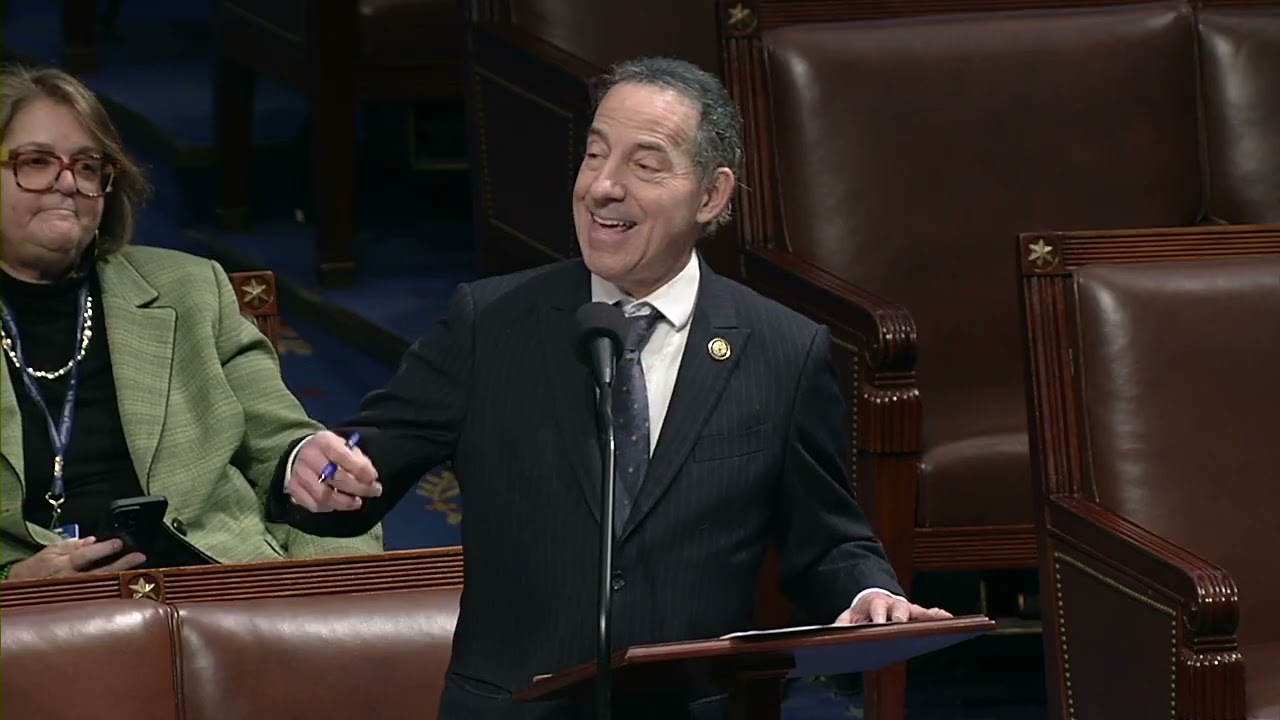 Rep. Jamie Raskin delivers floor remarks for H.R. 77, the Midnight Rules Relief Act