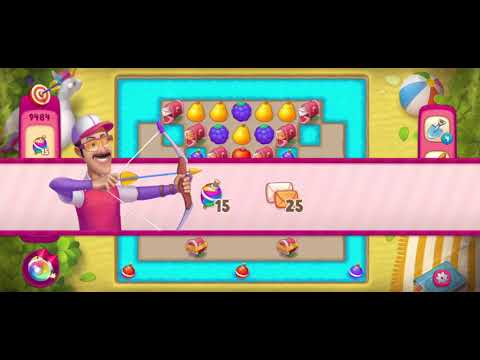 One Shot Challenge Level 9484 ▪︎ no hacks, real play ☆ Gardenscapes by Anne