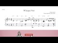 [Transcription] Whisper Not - Keith Jarrett (Transcribed By Jihee Yoon)  #Keithjarrett #jazzpiano