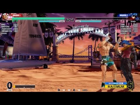 Kof XV Joe 5 bars stun + 100%