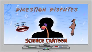 Digestive System | SCIENCE CARTOON |