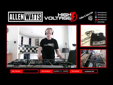 Allen Watts Presents High Voltage Livestream